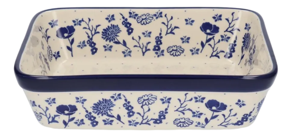 Ovenschaal Bunzlau Castle Flower Festival Rectangular 24 x 19 cm