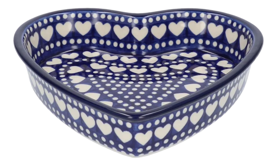 Ovenschaal Bunzlau Castle Hart Blue Valentine (720 ml)
