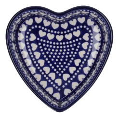 Ovenschaal Bunzlau Castle Hart Blue Valentine (720 ml)