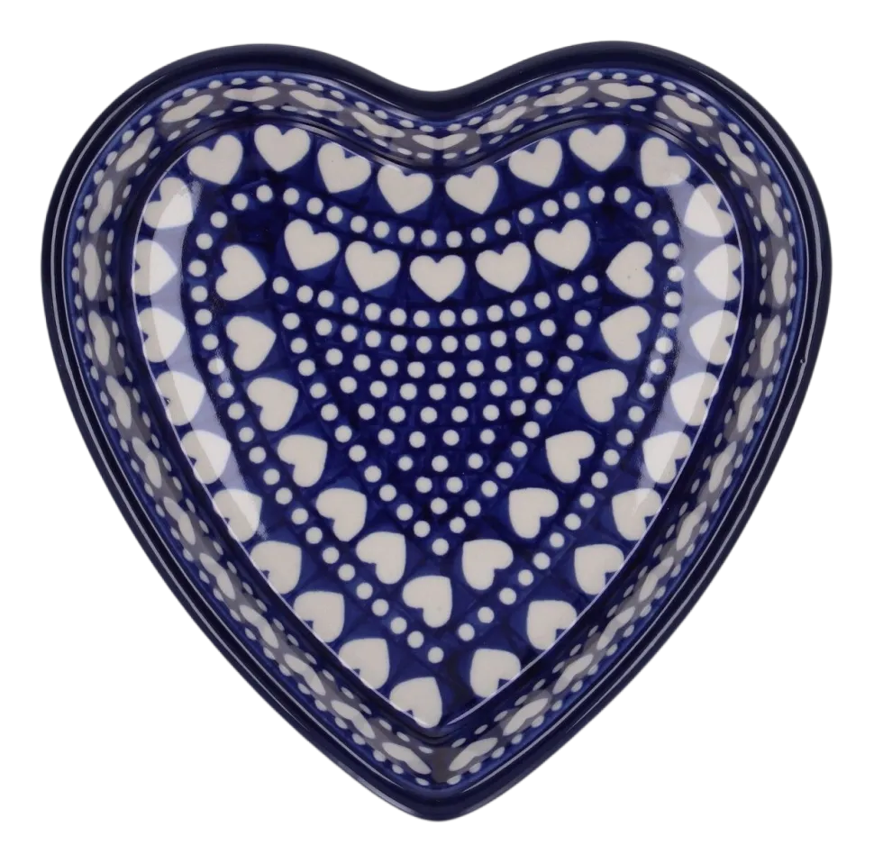 Ovenschaal Bunzlau Castle Hart Blue Valentine (720 ml)