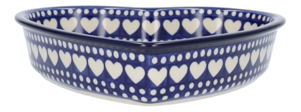Ovenschaal Bunzlau Castle Hart Blue Valentine (720 ml)