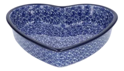 Ovenschaal Bunzlau Castle Hart Indigo (720 ml)