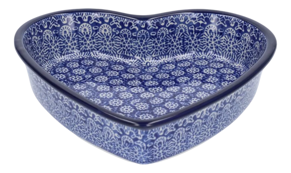 Bunzlau Castle Ovenschaal Hart Lace (720 ml) Clearance