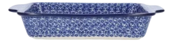 Bunzlau Castle Ovenschaal Met Handvaten Indigo (18,5 x 28 cm) Discount