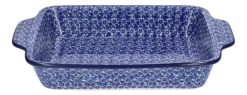 Bunzlau Castle Ovenschaal Met Handvaten Indigo (18,5 x 28 cm) Discount