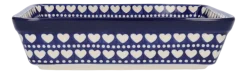 Ovenschaal Bunzlau Castle Rechthoekig Blue Valentine (25 x 32 cm)
