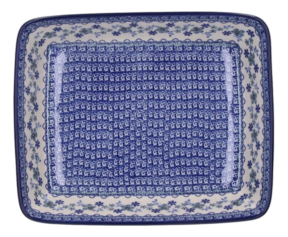 Ovenschaal Bunzlau Castle Rechthoekig Indigo (25 x 32 cm)