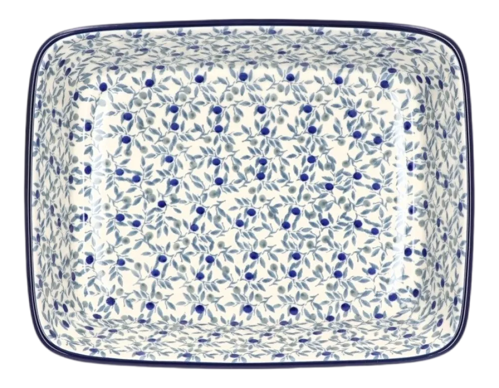 Bunzlau Castle Ovenschaal Rechthoekig Blue Olive (19 x 24 cm) Online