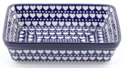 Ovenschaal Bunzlau Castle Rechthoekig Blue Valentine (22 x 28 cm)