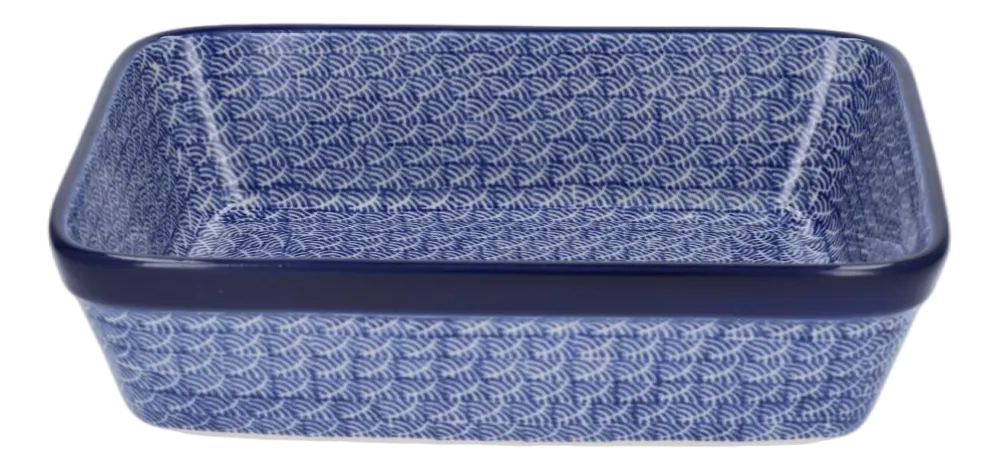 Bunzlau Castle Ovenschaal Waves Rectangular 24 x 19 cm Clearance