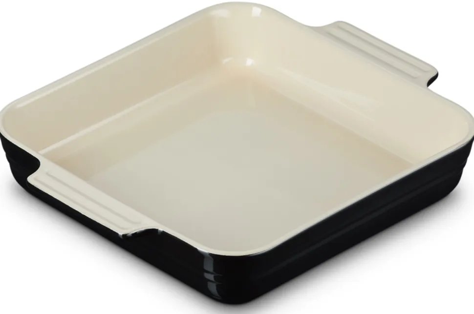 Ovenschaal Le Creuset Classic Vierkant Ebbenzwart 23 cm