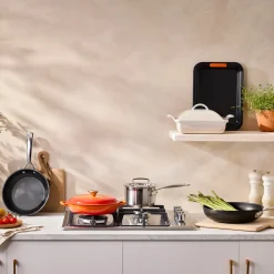 Ovenschaal Le Creuset Heritage Vierkant met Deksel Oranjerood 23 cm
