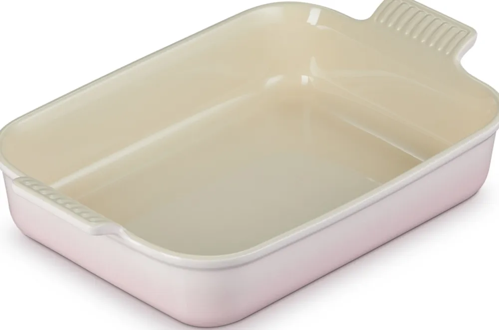 Le Creuset Ovenschaal Rechthoek Shell Pink 32 x 24 cm Best