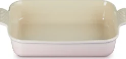 Le Creuset Ovenschaal Rechthoek Shell Pink 32 x 24 cm Best