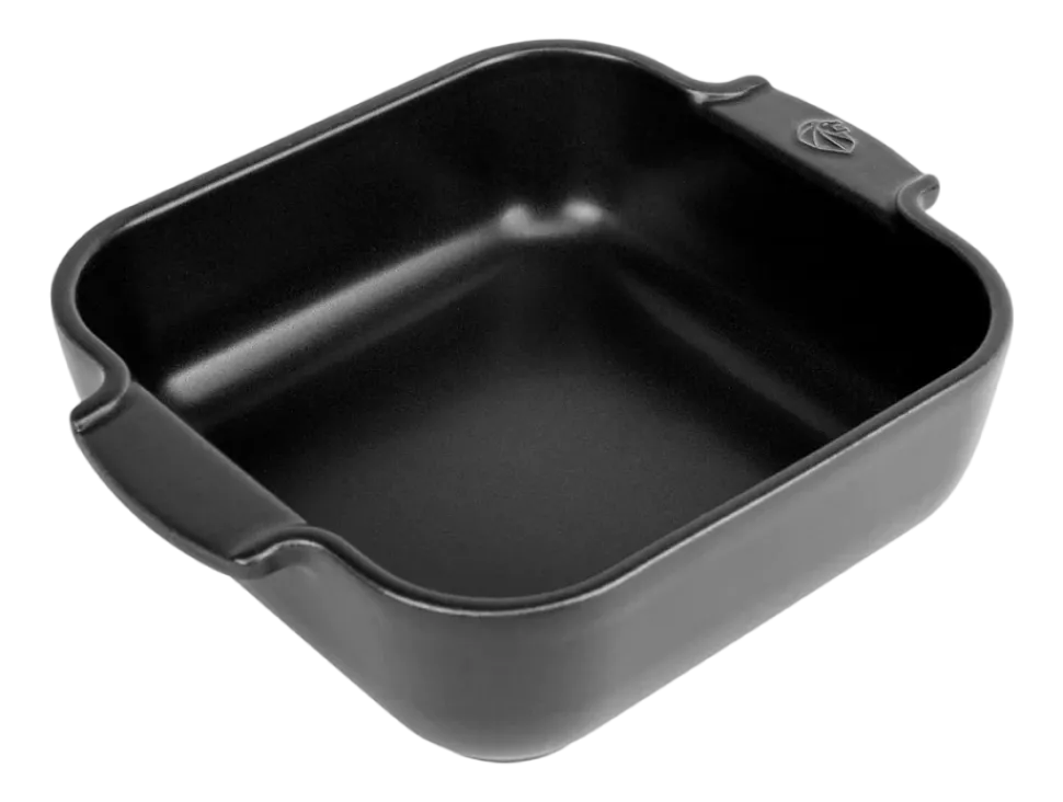 Ovenschaal Peugeot Appolia Vierkant Satijnzwart 21 cm