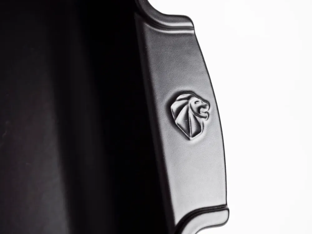 Peugeot Ovenschaal Appolia Vierkant Satijnzwart 18 cm Hot