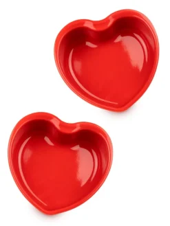 Peugeot Ovenschaal Hartvormig Appolia Rood 13,5 cm (Set van 2) Discount
