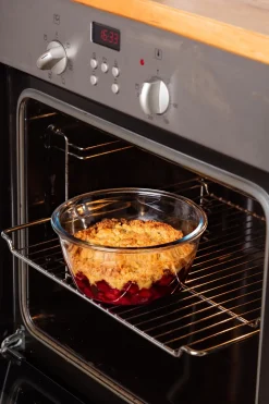 Ovenschaal Pyrex Cook & Go Rond met Deksel (Set van 2)
