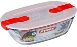 Ovenschaal Pyrex Cook & Heat Rechthoek Transparant 17 x 10 cm