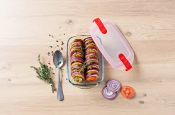 Ovenschaal Pyrex Cook & Heat Rechthoek Transparant 28 x 20 cm