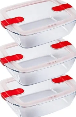 Pyrex Ovenschaal Cook & Heat Rechthoek Transparant