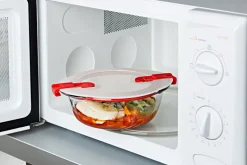 Ovenschaal Pyrex Cook & Heat Rond met Deksel 1,1 L (Set van 3)
