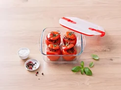 Ovenschaal Pyrex Cook & Heat Vierkant Transparant 25 x 22 cm
