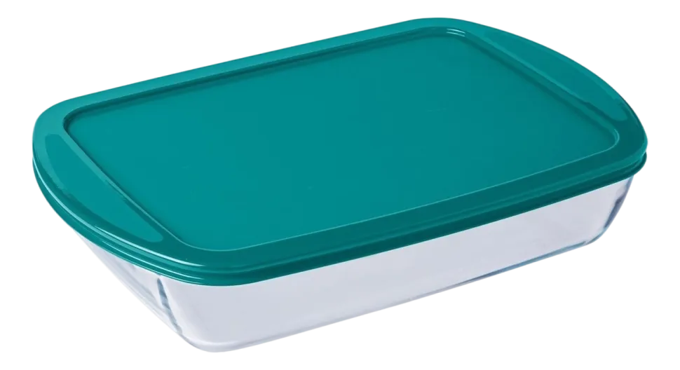 Ovenschaal Pyrex Cook & Store Rechthoek Transparant 1,6 L