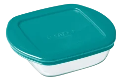 Ovenschaal Pyrex Cook & Store Vierkant Transparant 2,2 L