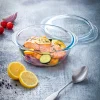 Ovenschaal Pyrex Essentials Rond met Deksel 2,4 L