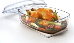 Ovenschaal Pyrex Essentials Rechthoek Transparant 4,5 L