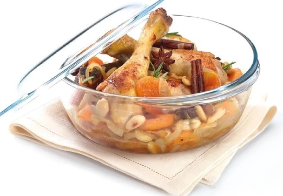 Ovenschaal Pyrex Essentials Rond Transparant 1,4 L / 2,1 L / 3 L (3-delig)