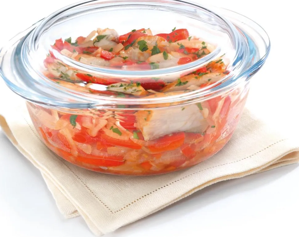 Ovenschaal Pyrex Essentials Rond Transparant 1,4 L / 2,1 L / 3 L (3-delig)