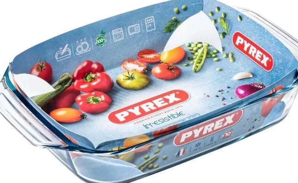 Ovenschaal Pyrex Irresistible Rechthoek Transparant 2,5 L