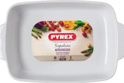 Pyrex Ovenschaal Signature Rechthoek Grijs 35 x 25 cm Sale