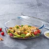 Ovenschaal Pyrex SlowCook Ovaal Transparant (2-Delig)