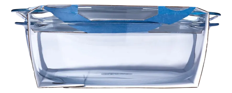 Ovenschaal Pyrex SlowCook Ovaal Transparant (2-Delig)