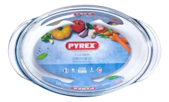 Ovenschaal Pyrex SlowCook Ovaal Transparant (2-Delig)