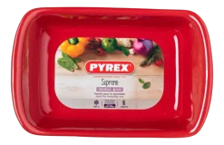 Ovenschaal Pyrex Supreme Rechthoek Rood 2,4 L