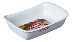Ovenschaal Pyrex Supreme Rechthoek Wit 2,4 L