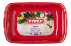 Pyrex Ovenschaal Supreme Rechthoek Rood 3,2 L Best