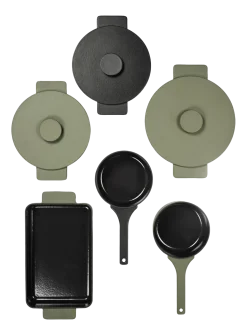Ovenschaal Serax Surface Cookware By Sergio Herman Green L 38,5 x 20 x 6 cm
