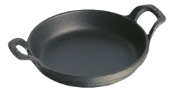 Staub Ovenschaal Mini Rond Zwart 12 cm Clearance