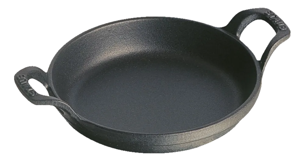 Staub Ovenschaal Mini Rond Zwart 12 cm Clearance