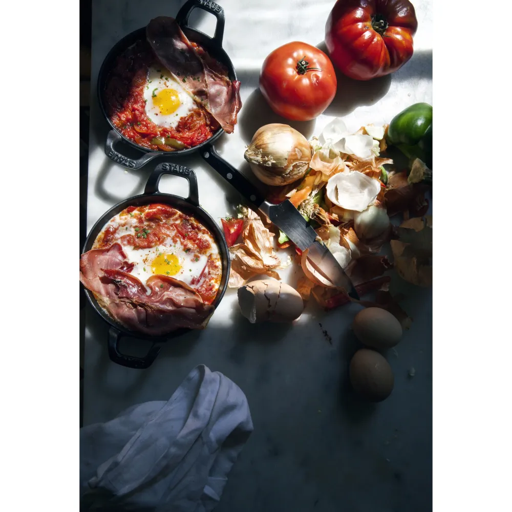 Staub Ovenschaal Mini Rond Zwart 12 cm Clearance