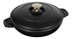 Ovenschaal Staub Rond Zwart 20 cm