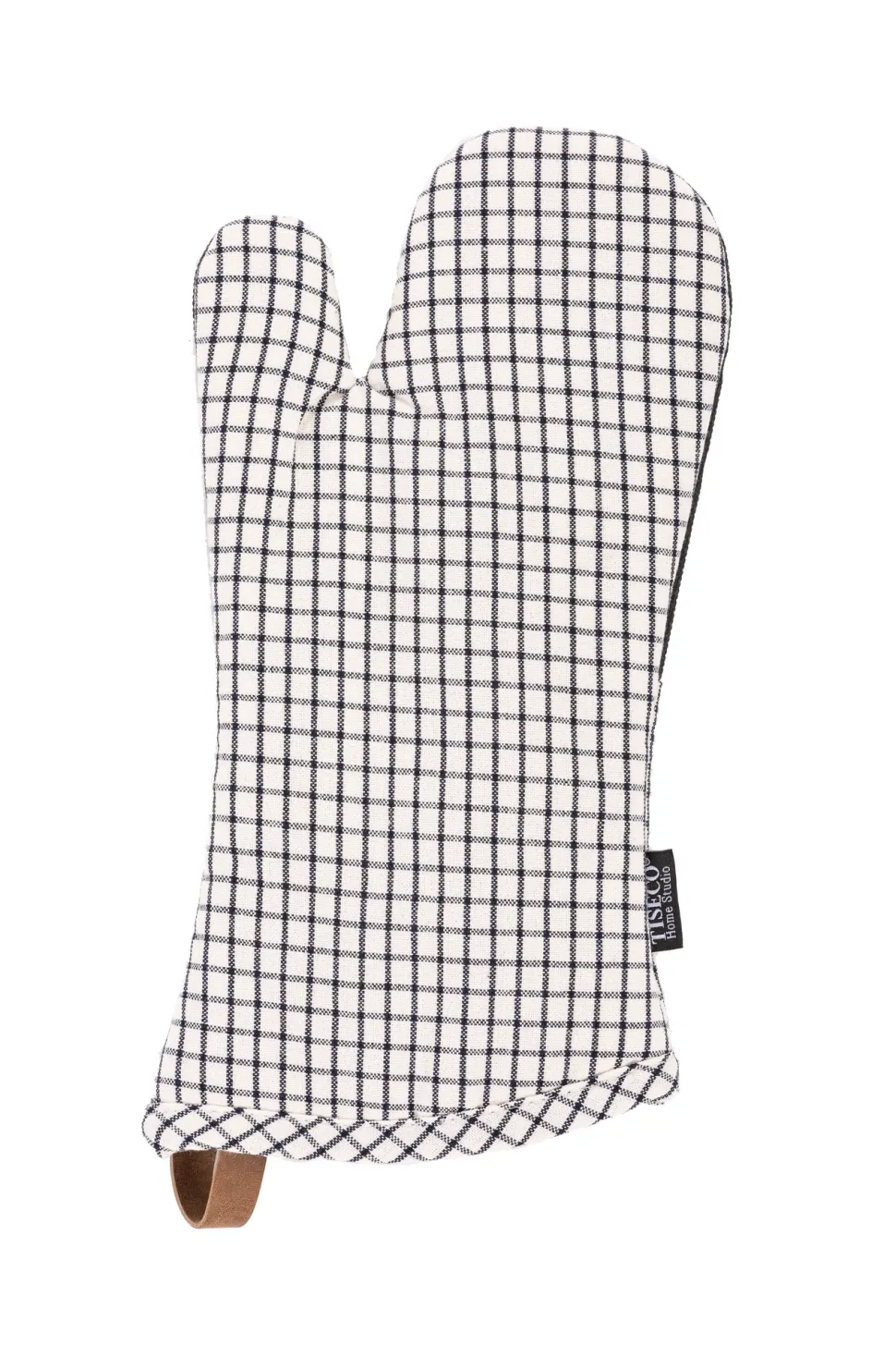 Ovenwant Tiseco Home Studio Sherlock Tartan Black (Set van 2)