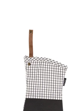 Ovenwant Tiseco Home Studio Sherlock Tartan Black (Set van 2)