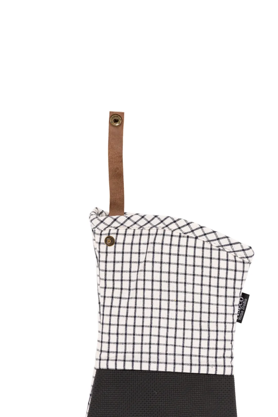 Ovenwant Tiseco Home Studio Sherlock Tartan Black (Set van 2)
