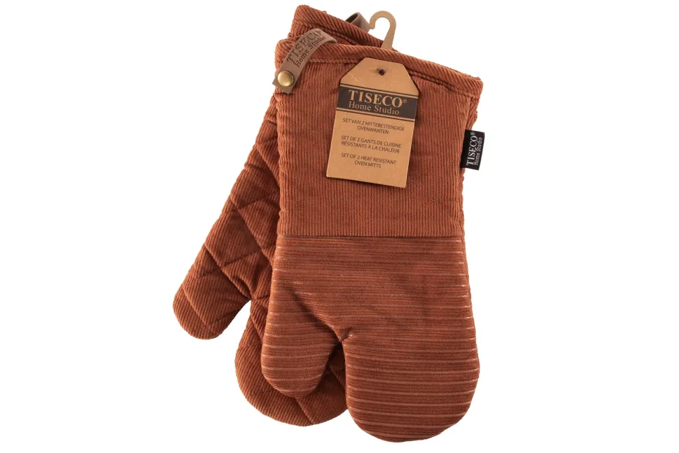 Ovenwant Tiseco Home Studio Velmar Cognac (Set van 2)